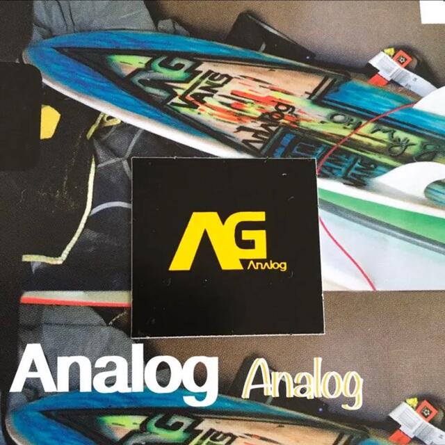 Analog Clothing(アナログクロージング)のＡｎａｌｏｇ アナログ US限定 ミニBOX アイコン ステッカー スポーツ/アウトドアのスポーツ/アウトドア その他(サーフィン)の商品写真