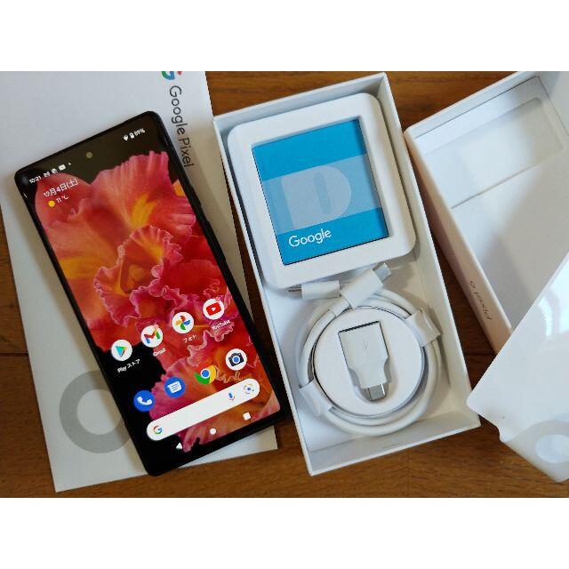 ★Google Pixel 6 128GB コーラル★新同、ケース付き スマホ/家電/カメラのスマートフォン/携帯電話(スマートフォン本体)の商品写真