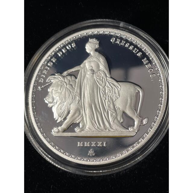 セントヘレナ 2021年 ウナとライオン 銀貨 2000枚 コイン 1オンス