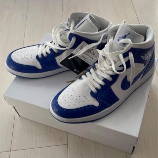 ナイキ(NIKE)のAir Jordan 1 Mid ケンタッキーブルー(スニーカー)