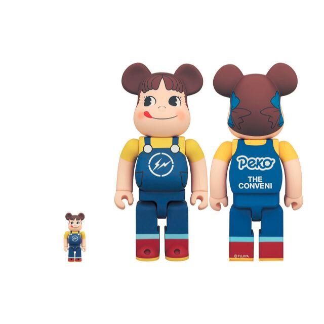 BE@RBRICK 100％ & 400％ ペコちゃん フラグメントデザイン 特売 29302