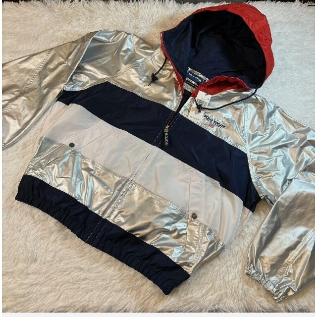 polo sport シルバー ジャケット オリンピック ラルフローレン