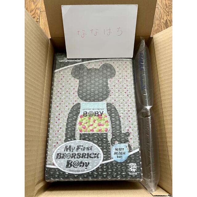 MEDICOM TOY(メディコムトイ)のMY FIRST BE@RBRICK B@BY MATT BLACK 400% エンタメ/ホビーのフィギュア(その他)の商品写真