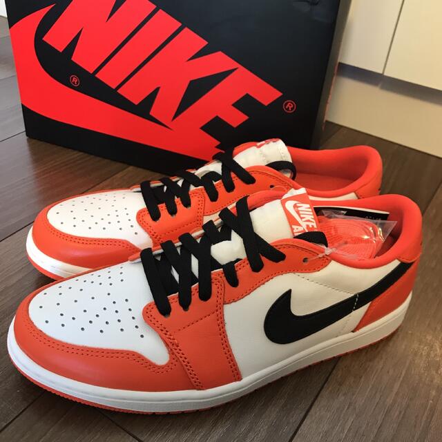 Nike Air Jordan 1 Low Starfish 28cm オレンジ