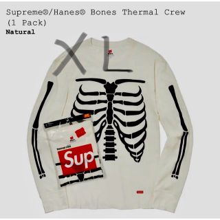 シュプリーム(Supreme)のSupreme®/Hanes® Bones Thermal Crew (Tシャツ/カットソー(七分/長袖))