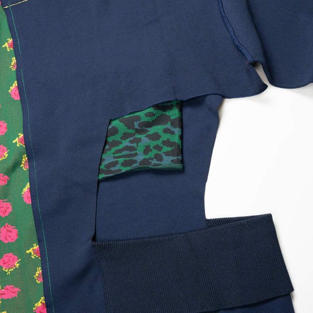 TOGA - TOGA 19SS Flower Print Docking Knit ニットの通販 by