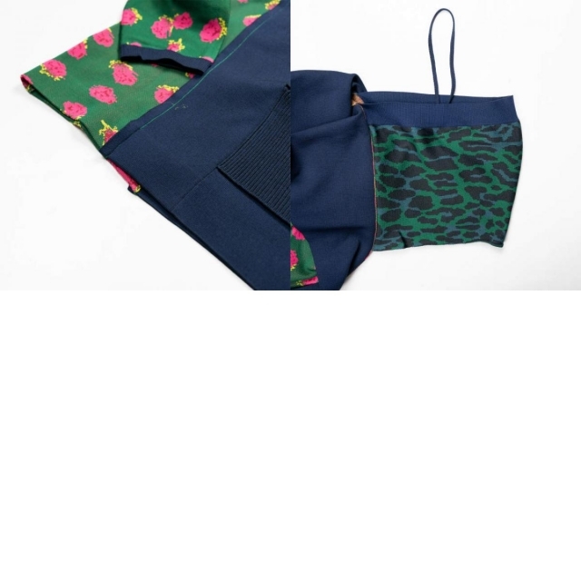 TOGA - TOGA 19SS Flower Print Docking Knit ニットの通販 by