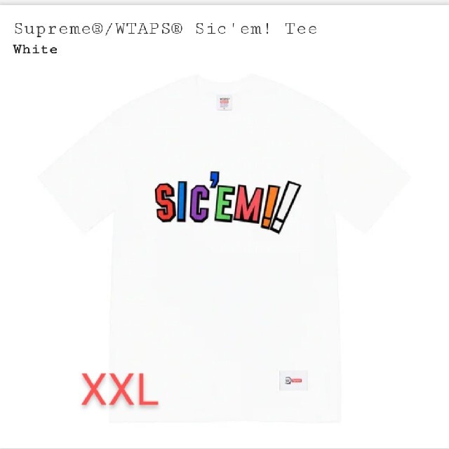 Supreme(シュプリーム)のSupreme®/WTAPS® Sic'em! TeeXXL メンズのトップス(Tシャツ/カットソー(半袖/袖なし))の商品写真