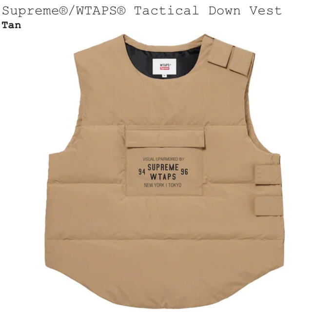 Supreme(シュプリーム)のSupreme WTAPS Tactical Down Vest メンズのジャケット/アウター(ダウンベスト)の商品写真