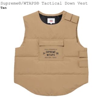 シュプリーム(Supreme)のSupreme WTAPS Tactical Down Vest(ダウンベスト)