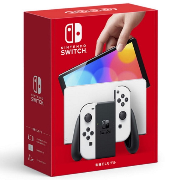 Nintendo Switch(ニンテンドースイッチ)の12月購入 Nintendo Switch 有機ELモデル  エンタメ/ホビーのゲームソフト/ゲーム機本体(家庭用ゲーム機本体)の商品写真