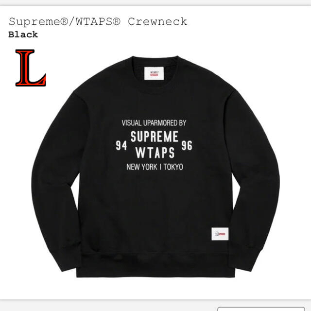 Supreme WTAPS Crewneck クルーネック　ブラック