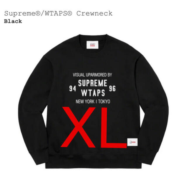 supreme wtaps crewneck black xl - www.sorbillomenu.com