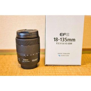 キヤノン(Canon)のCanon EF-S 18-135mm IS USM  美品 箱あり(レンズ(ズーム))