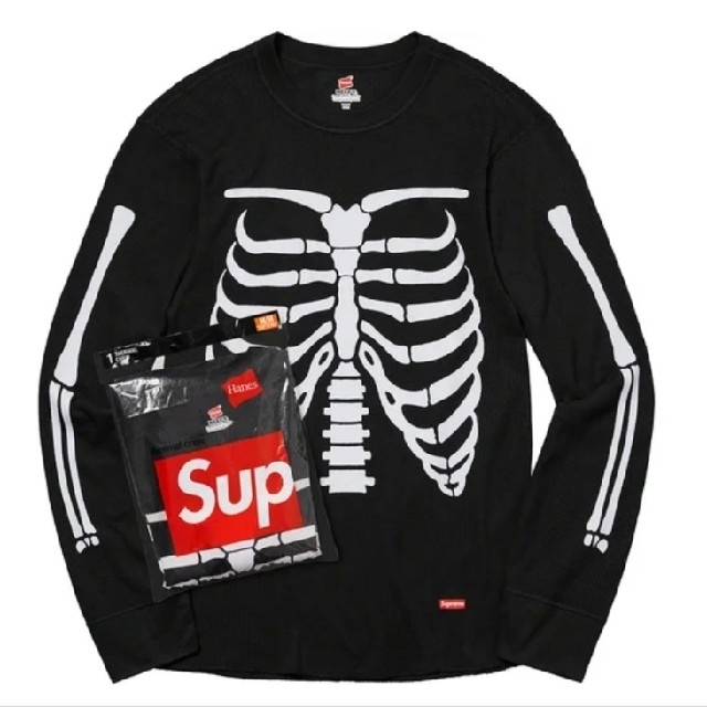 Hanes Bones Thermal Crew / Supreme