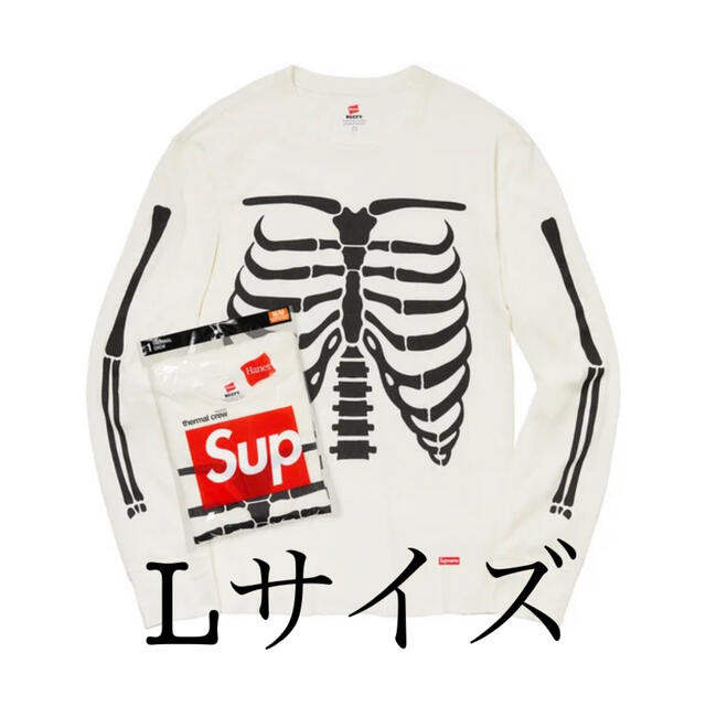 新作人気モデル Supreme / Hanes Bones Thermal Crew Tシャツ