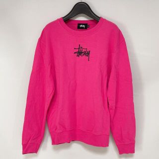 ステューシー(STUSSY)の【即完売モデル】 ステューシー スウェット センターロゴ 刺繍ロゴ 希少(トレーナー/スウェット)