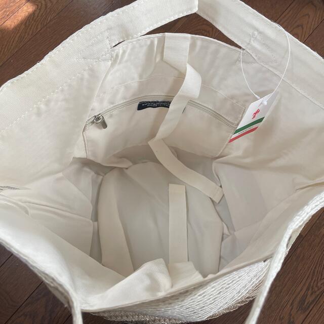 イタリア製・バケツ型カゴバック レディースのバッグ(かごバッグ/ストローバッグ)の商品写真