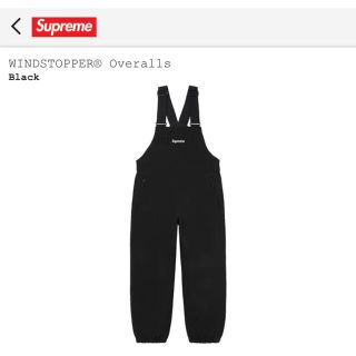 シュプリーム(Supreme)のSupreme WINDSTOPPER Overalls オーバーオール M(サロペット/オーバーオール)