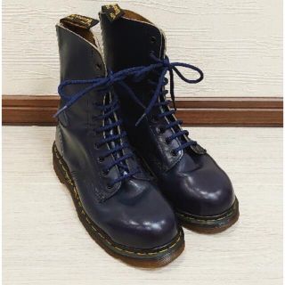 ドクターマーチン(Dr.Martens)のドクターマーチン　ネイビー　UＫ6(ブーツ)