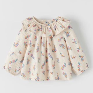 ザラキッズ(ZARA KIDS)のZARA ベビー  ブラウス  12-18(シャツ/カットソー)