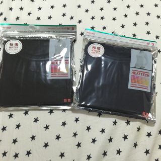 ユニクロ(UNIQLO)のユニクロ 極暖 ヒートテック 新品未使用 2枚 レディース クルーネックT(アンダーシャツ/防寒インナー)