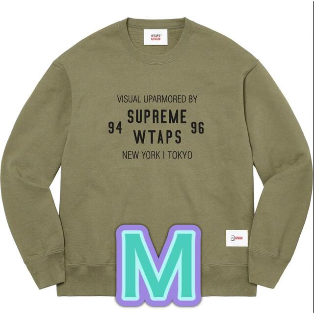 Supreme®/WTAPS® Crewneck ダブルタップス クルーネック