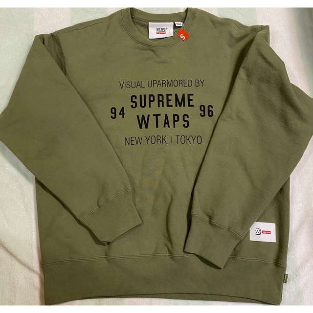 Supreme®/WTAPS® Crewneck ダブルタップス クルーネック 1