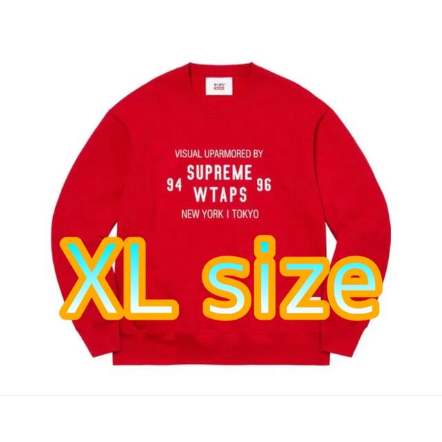 Supreme WTAPS Crewneck　XLサイズスウェット