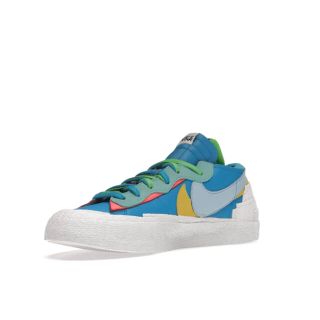 ナイキ(NIKE)のセール【新品】KAWS × sacai × Nike Blazer Lowブルー(スニーカー)