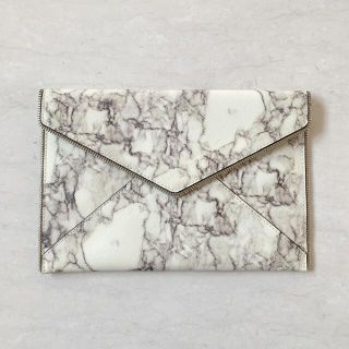 レベッカミンコフ(Rebecca Minkoff)のRebecca Minkoff レベッカミンコフ　大理石柄　クラッチバッグ(クラッチバッグ)