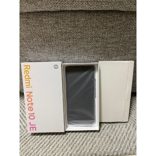 アンドロイド(ANDROID)の【新品・未使用】Redmi Note 10 JE XIG02 本体 SIMフリー(スマートフォン本体)