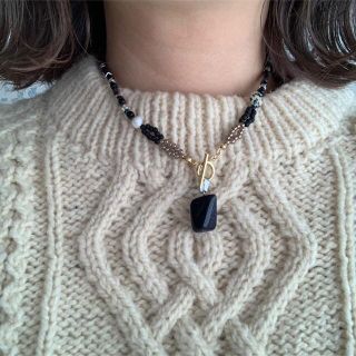 BEAUTY&YOUTH UNITED ARROWS - original beads necklace sp7 天然石