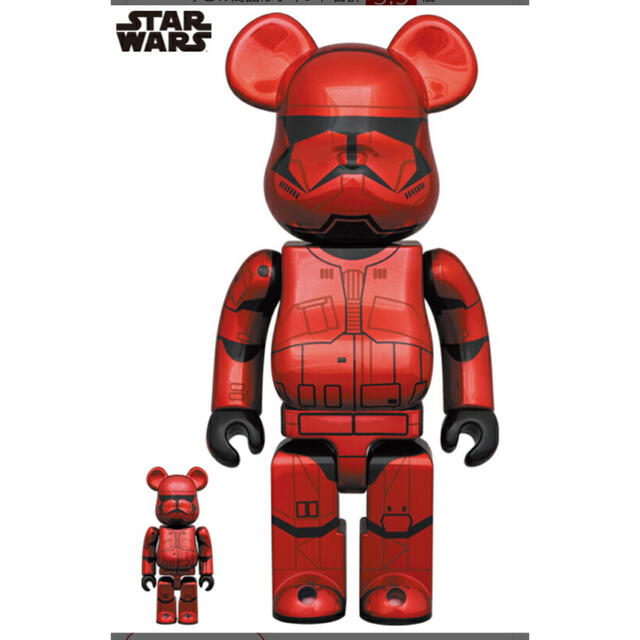 BE@RBRICK SITH TROOPER(TM) CHROME Ver. エンタメ/ホビーのフィギュア(その他)の商品写真