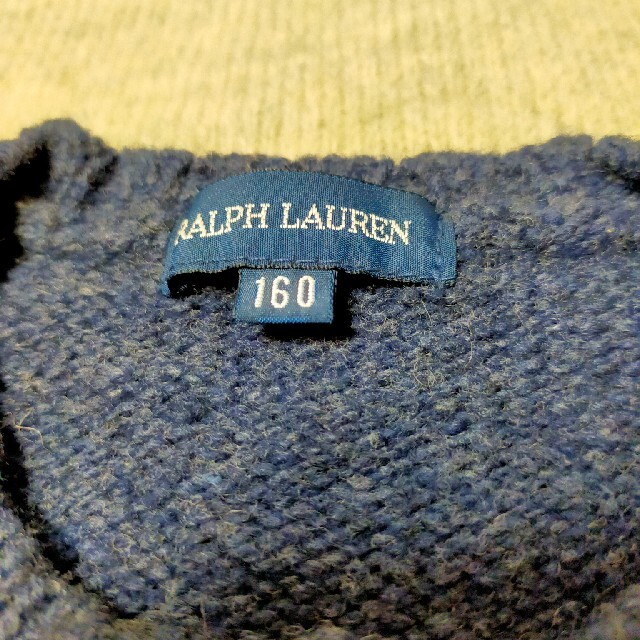 POLO RALPH LAUREN(ポロラルフローレン)のラルフローレン　カーディガン　160 キッズ/ベビー/マタニティのキッズ服女の子用(90cm~)(カーディガン)の商品写真