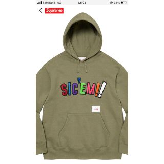 シュプリーム(Supreme)のSupreme  WTAPS Sic'em! hooded Sweatshirt(パーカー)