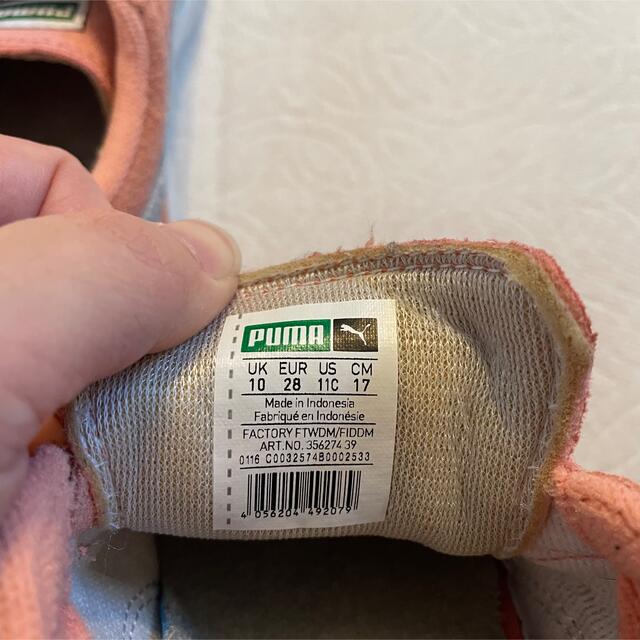 PUMA(プーマ)の未使用 PUMA 17cm シューズ キッズ/ベビー/マタニティのキッズ靴/シューズ(15cm~)(スニーカー)の商品写真