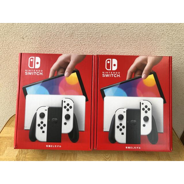 大きな取引 Nintendo ホワイト 有機ELモデルJoy-Con Switch Nintendo
