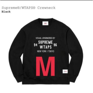 シュプリーム(Supreme)のMサイズ Supreme Wtaps crew neck(スウェット)