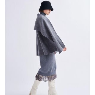 LANVIN en Bleu - ケープショートコートの通販 by むーshop|ランバン