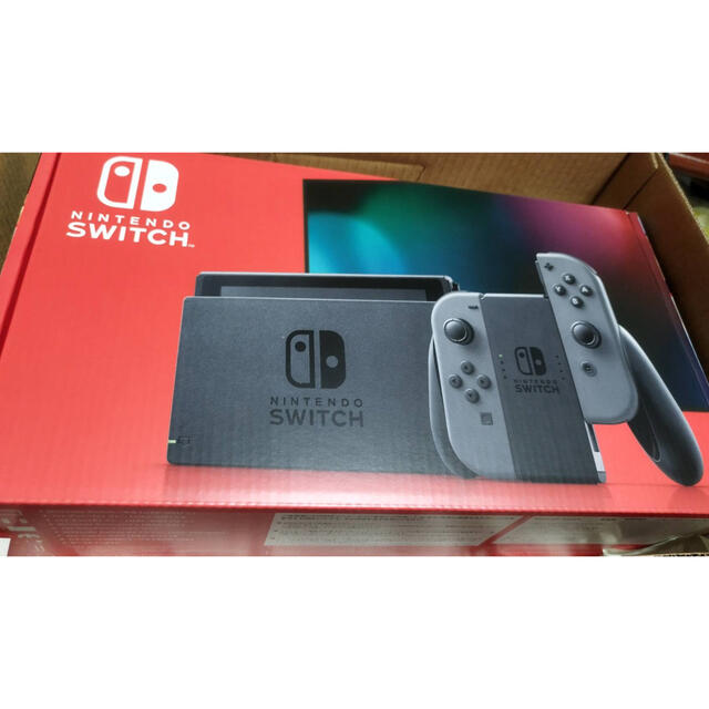 新品】NintendoSwitch本体 Joy-Con L / R グレー - 家庭用ゲーム機本体