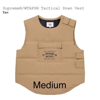 シュプリーム(Supreme)のSupreme WTAPS Tactical Down Vest M(ダウンベスト)