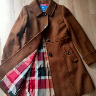 バーバリーブルーレーベル(BURBERRY BLUE LABEL)の未使用 ブルーレーベル クレストブリッジ ロングコート(ロングコート)