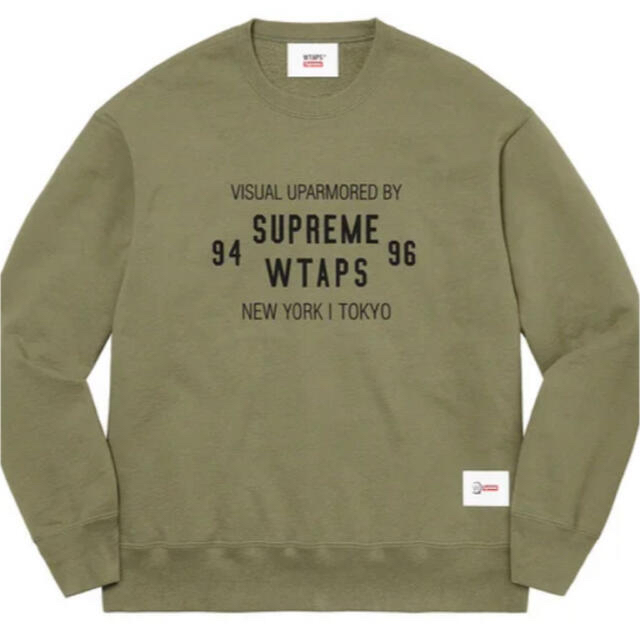 Supreme®/WTAPS® Crewneck オリーブ