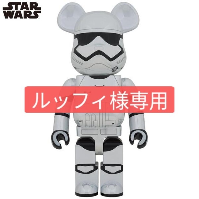 BE@RBRICK FIRST ORDER STORMTROOPER(TM)(T ハンドメイドのおもちゃ(フィギュア)の商品写真