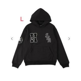 ヒステリックグラマー(HYSTERIC GLAMOUR)のwind and sea hysteric glamor hoodie L(パーカー)