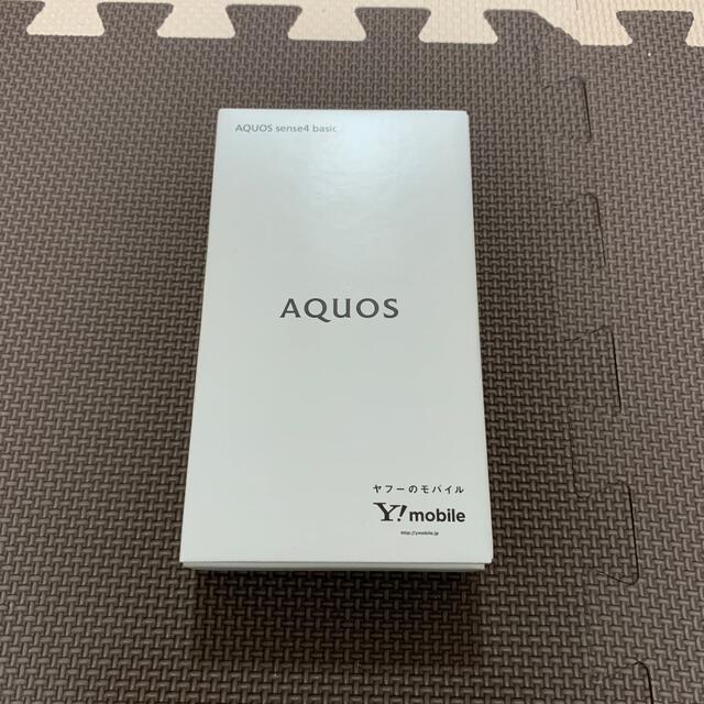 【冬バーゲン★特別送料無料！】 AQUOS - Yahoo!モバイル　AQUOS Sense4 basic black スマートフォン本体