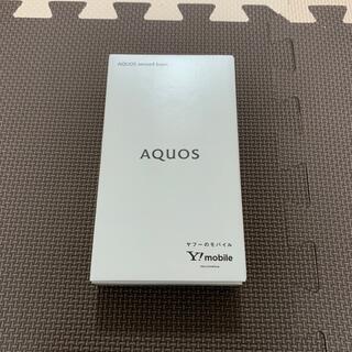 アクオス(AQUOS)のYahoo!モバイル　AQUOS Sense4 basic black(スマートフォン本体)