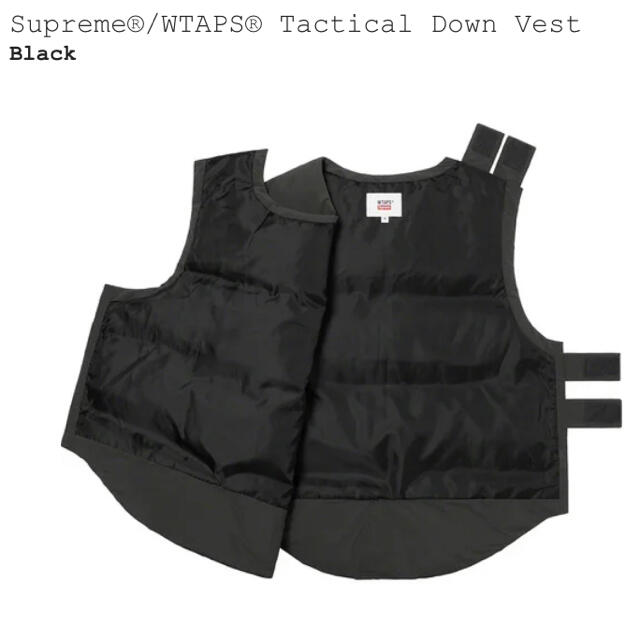 Supreme(シュプリーム)の21FW Supreme wtaps tactical down vest メンズのジャケット/アウター(ダウンベスト)の商品写真