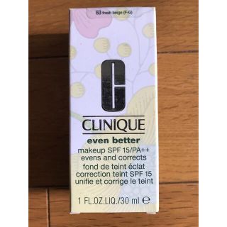 クリニーク(CLINIQUE)のクリニーク　イーブンベター　リキッドファンデーション(ファンデーション)